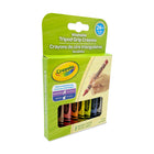 Crayola Crayons de cire lavables triangulaires My First - paquet de 8-Forme unique qui aide à guider les petits doigts dans la prise triangulaire pour dessiner avec plus de précision et de contrôle