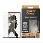 PanzerGlass - Ultra-Wide Fit Protecteur d'écran pour Samsung S24 Ultra - Transparent-Si facile à installer que vous pouvez le faire même si vous êtes tous des pouces