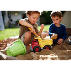 Green Toys Camion à Benne - Rouge-Facile à nettoyer et passe au lave-vaisselle