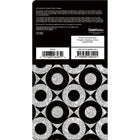 DateWorks - Planificateur de poche mensuel Argent pailleté 2025-2026 - 3,5 po x 6,5 po - Bilingue-100 % sans plastique