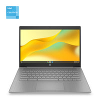 HP - 14 po Chromebook Laptop PC - Processeur Intel Celeron N4500 - 64 Go eMMC - 4 Go RAM - Chrome OS-Des performances réactives pour tous vos besoins : restez productif avec le processeur Intel , beaucoup de stockage et des outils et applications essentiels pour le travail et les loisirs
