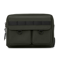 Edition22 - Lockpoint Sac frontal - Kaki-Fabriqué en cuir PU