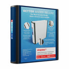 Staples - Reliure Better Binder, 2 po, bleu-Plus résistante et plus facile à utiliser