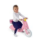 Janod - Scooter Mademoiselle Rose - Draisienne-Pneus gonflables et poignées ergonomiques en caoutchouc pour plus de confort