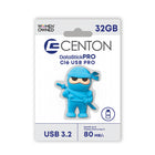 Centon - lecteur flash USB 3.2 Gen1- Ninja 32GB - Bleu-Capacité : 32GB USB-A Génération 3.2