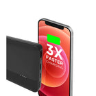 HyperGear 10000mAh 20W Single Port USB-C & 18W Single Port USB-A Portable Power Bank HyperGear chargeur portatif à port USB-C de 20 W et à port USB-A de 18 W de 10 000 mAh-Rechargement ultrarapide