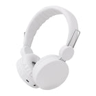 Basic Tech Écouteurs pliables sur l'oreille Bluetooth, pour enfants - Blanc-Autonomie de 6 heures