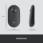 Logitech MK470 Ensemble Clavier et Souris sans Fil Ultra-fin - Graphite-Pile de la souris : 1 pile AA (autonomie 18 mois)