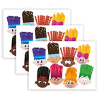Roylco - Papier pour coupe de cheveux - 3 paquets de 96-Développez la motricité fine grâce à des activités de découpe amusantes