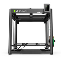 Creality - Imprimante 3D Ender-5 Max, Noir-Qualité d'impression de niveau professionnel : cadre rigide tout en métal et nivellement automatique du lit en 36 points