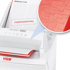 HSM – Déchiqueteuse SECURIO AF150 L4 à coupe micro (HSM2082)-Technologie Nanogrip pour une alimentation papier fiable
