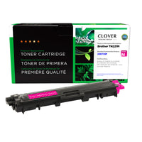 CIG - Cartouche de toner Brother TN221M remise à neuf - rendement standard - magenta- Les cartouches d'imprimante remanufacturées Clover sont conçues pour égaler ou surpasser la qualité d'impression, le rendement et la fiabilité des cartouches Brother.