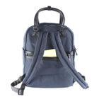 Seven Days - Sac à Dos Pour Ordinateur Portable Jusqu'à 15.6 po avec RFID - Marine-Entrée séparée à fermeture éclair en U sur le dessus pour un compartiment rembourré pour ordinateur portable jusqu'à 15,6 po