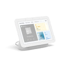 Google - Nest Hub (2e génération) - Craie-Trois microphones longue portée, Commutateur du micro