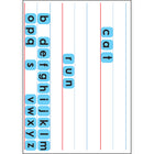 Ashley Productions - Smart Poly ASH12103 Ensemble de tuiles et tapis Touch-Stik Phonics - Ensemble amusant avec lettres - 104 tuiles-Dites adieu aux cartes mémoire traditionnelles et adoptez une nouvelle approche pratique de l'éducation phonétique. Élevez le parcours d'apprentissage de votre enfant - commandez notre ensemble phonétique réutilisable Smart Poly dès aujourd'hui.