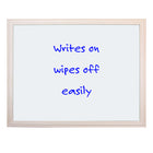 Crestline Products - Wood Framed Dry Erase Board, 36 po x 48 po-Cadre en bois fabriqué à la main