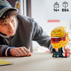LEGO - Editions Formula 1 Le casque Scuderia Ferrari HP - Lewis Hamilton -Décliné dans la couleur jaune emblématique de Hamilton, il arbore son numéro de pilote unique