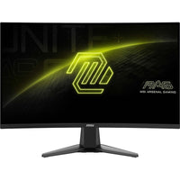 MSI - Moniteur de jeu MAG 27" FHD incurvé Rapid VA 180 Hz - 27C6F-Panneau VA rapide - Fournit un temps de réponse de 0,5 ms (GtG, Min.), optimise les couleurs et la luminosité de l'écran.