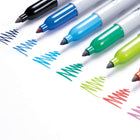 Sharpie - Marqueurs permanents − Pointe fine − Couleurs variées − Paquet de 12-Certifié AP, non toxique
