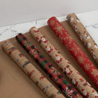 JAM Paper Rouleaux de papier emballage Kraft, ensemble de Noël, 125 pi2, 5/paquet (165K5KRCHR)-6