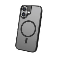 TUFF8 - iPhone 16 -  GlideGuard Mag Rugged Case - Smoke Black-Couche antichoc : La couche antichoc étanche à l'air ajoute une protection supplémentaire contre les chutes accidentelles. Testé selon la norme MIL-STD jusqu'à 8FT