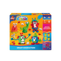 Ready Set Dough - Personnages fous-4x pots de pâte de 140g