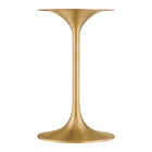 Modway - Lippa Rond de 20 po Terrazzo Table d’appoint - Terrazzo d’or-6