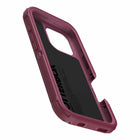 OtterBox - Coque Defender Pro avec MagSafe pour iPhone 16 Pro - Rouge Foxberry-DROP+ | Résiste à 7 fois plus de chutes que les normes militaires (MIL-STD-810G 516.6)
