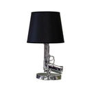 Plata Import - Lampe petite arme à feu - Argent-conception en forme de pistolet