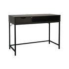 Simply Writing Desk - Expresso-Un seul tiroir intégré sur le côté gauche (tiroir box) et un recoin profond pour un accès facile