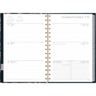 Mead - Agenda hebdomadaire/mensuel Caprice 2025 - 8-1/2 po H x 5 1/2 po l - multicolore - bilingue-Format des pages : 8 1/2 po H x 5 1/2 po l