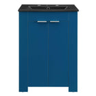 Modway - Maybelle 24" Vanette de salle de bain - Noir marine-Vanité de salle de bain moderne
