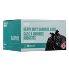 Perk - Sacs à ordures robustes - 26 x 32 1/2 po - noir - Paquet de 150-Un paquet de 150 sachets vous assure une réserve suffisante pour une utilisation prolongée.