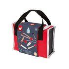 Janod - Coffret de jouets valise de médecin-Livré avec un bloc d'ordonnances et un rouleau de pansement.