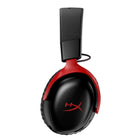 HP - Casque de jeu sans fil HyperX Cloud III S - Noir/Rouge-Profitez de la liberté et de la polyvalence du sans fil grâce à la connectivité Wi-Fi 2,4 GHz ou Bluetooth. L'appairage instantané est également disponible avec certains ordinateurs portables de jeu OMEN , aucun dongle n'est requis