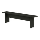 Manhattan Comfort - Banc de salle à manger moderne Nomad 67,91 po - Gris-Banc de salle à manger moderne et moderne pour une utilisation en salle à manger