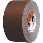 Ruban à conduits de toile coloré classe performance Shurtape PC 618 - 72mm l x 55m L - Beige foncé-Caoutchouc naturel