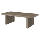 Hudson&Canal - Table basse rectangulaire Soren (48 po de largeur) - Chêne gris vieilli-Le plateau de table a une capacité de poids de 60 lb