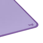 Logitech - Sous-main de bureau - Série Studio - Lavender-Beauté qui dure : Fibres solides et douces, résistantes aux plis et rétrécissement, avec coutures plates et bords anti-effilochage, base en caoutchouc (contient du latex) anti-dérapage