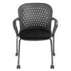 Nightingale - Chaise gigogne NXO - Noir-Support ergonomique. Le mouvement d'inclinaison unique du dossier offre un soutien confortable et détendu