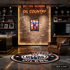 Wayne Gretzky 20x29 Oilers Hanging up Skates-V - Toile encadree - 22" x 31"-Dimensions finales: 22.5x31.5
