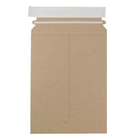 JAM Paper - Enveloppes expédition rigides pour photos avec fermeture auto-adhésive, 6 x 8 po, kraft brun, 12/paquet-Enveloppe d’expédition rigide