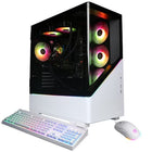 CyberPowerPC - Ordinateur de bureau gaming - AMD Ryzen 7 9700F - GeForce RTX 5060 Ti 8 Go - 16 Go de RAM - SSD de 1 To - Windows 11 Famille-Le processeur AMD Ryzen 7 9700F, doté de 8 cœurs et 16 threads, offre une puissance de traitement de classe gaming avec des fréquences d'horloge élevées, un multitâche fluide et des performances réactives pour les jeux à fréquence d'images élevée, le streaming et les titres AAA les plus exigeants