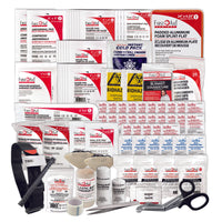 First Aid Central - Trousse de premiers soins Type 3 - Petite - CSA Z1220-24 - Remplissage-Pour les lieux de travail à risque élevé suivant les normes CSA et ayant 2 à 25 travailleurs par quart de travail.