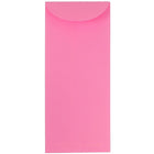 Jam Paper - #12 Policy Enveloppes - 4 3/4" x 11" - Rose ultra - 500 Paquet (1531829C)-Enveloppes en papier rose vif