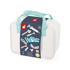 Janod - Ensemble de jouets pour dentiste-Livré avec des cartes radiographiques pour vérifier les dents de votre patient.