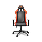 Cougar - Chaise de jeu Armor Air avec double dossier haut - noir et orange-Conception de dossier double