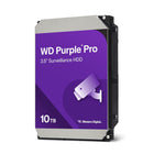 Western Digital - Disque dur Purple Surveillance 3,5 po - 10 To-Conçu pour les systèmes de surveillance 24h/24 et 7j/7 : spécialement conçu pour prendre en charge jusqu'à 64 caméras HD, garantissant des performances fiables dans des environnements de sécurité toujours actifs