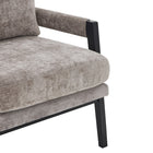 Brassex - Chaise d'appoint 248175 Hugo - gris-Assise moelleuse