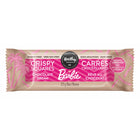 Healthy Crunch - Carrés croustillants pour gâteau d'anniversaire rose Barbie- 22 gr - Paquet de 36-Sans noix